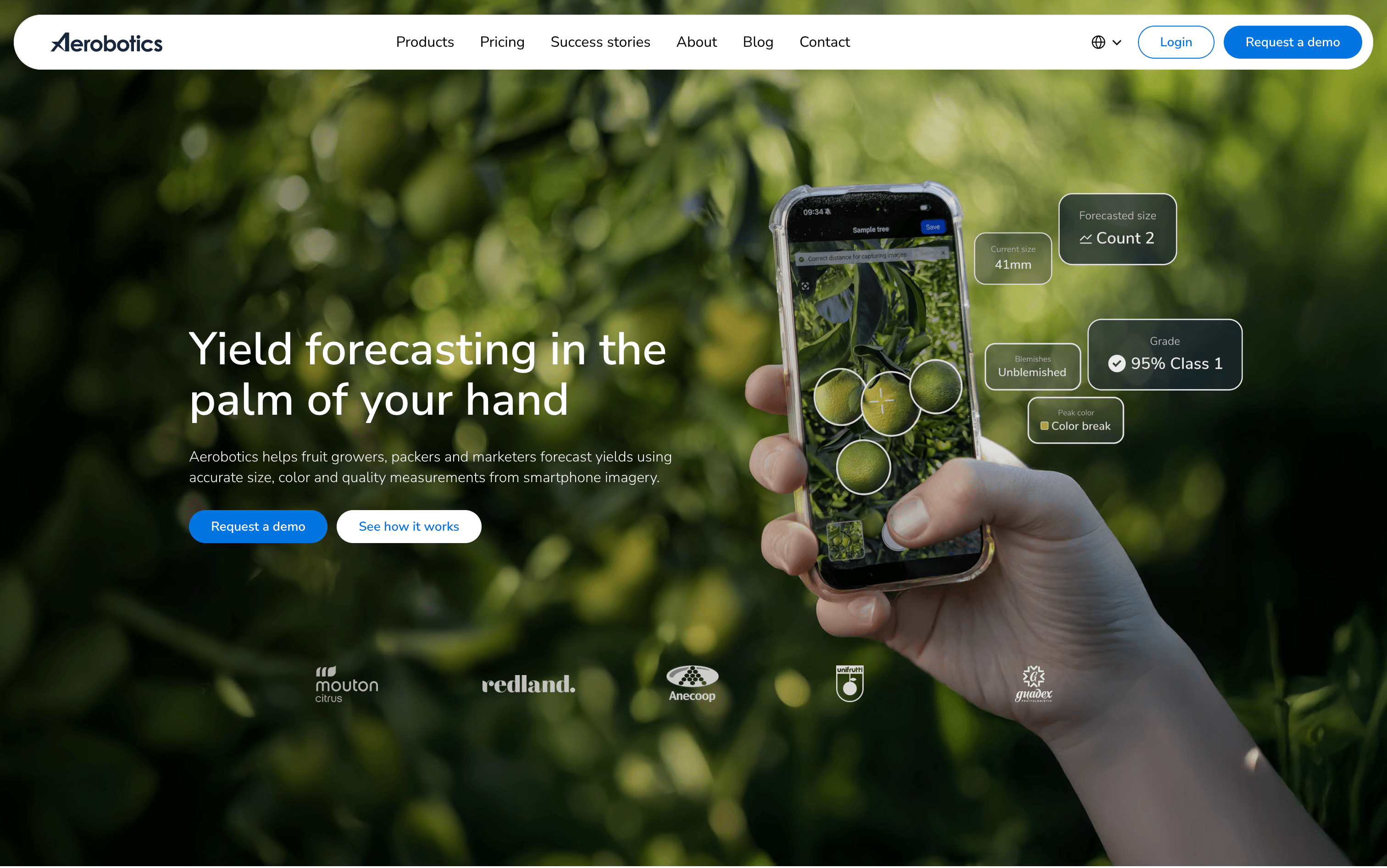 Aerobotics — project screenshot