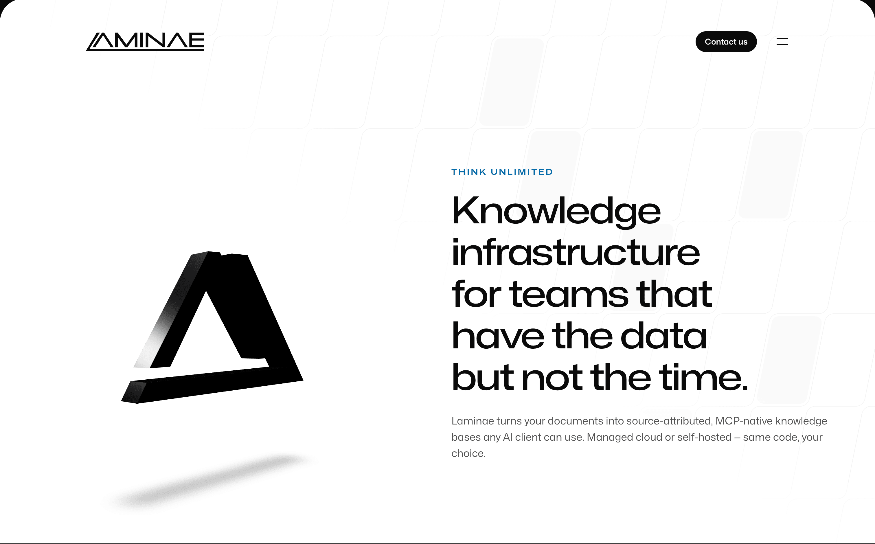 Laminae — Website — project screenshot